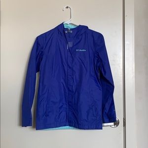 Blue Columbia Windbreaker